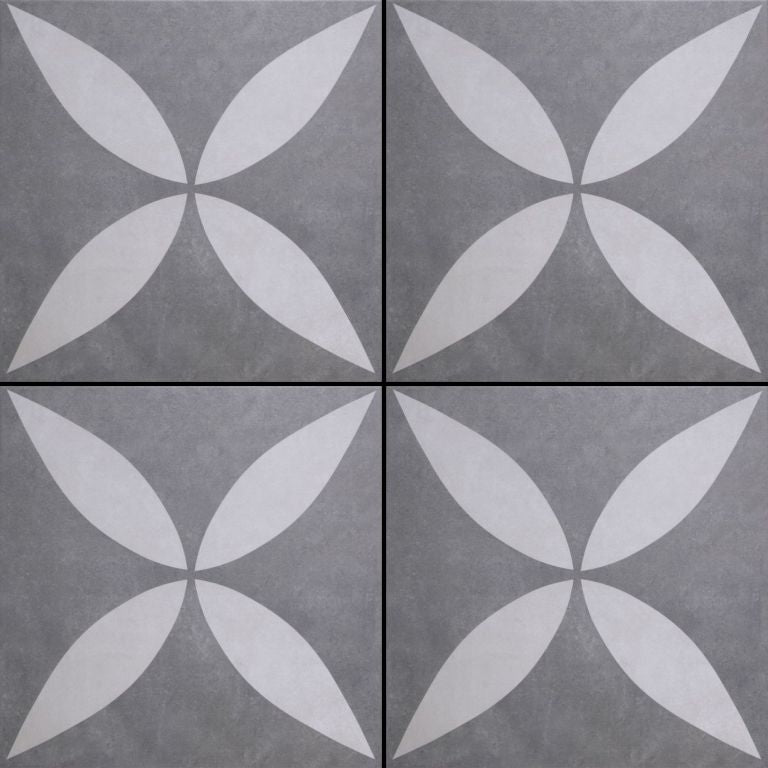 GeoCeramica 60×60 Ambiente Greige Flower