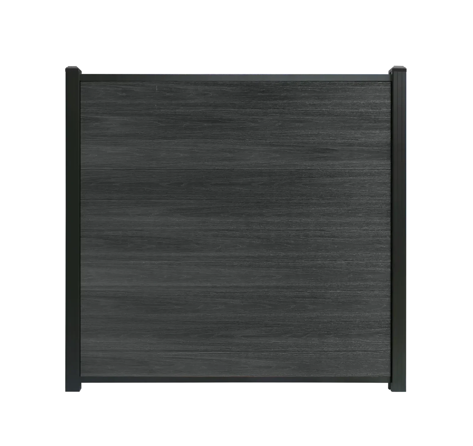 Composiet schutting Zwart