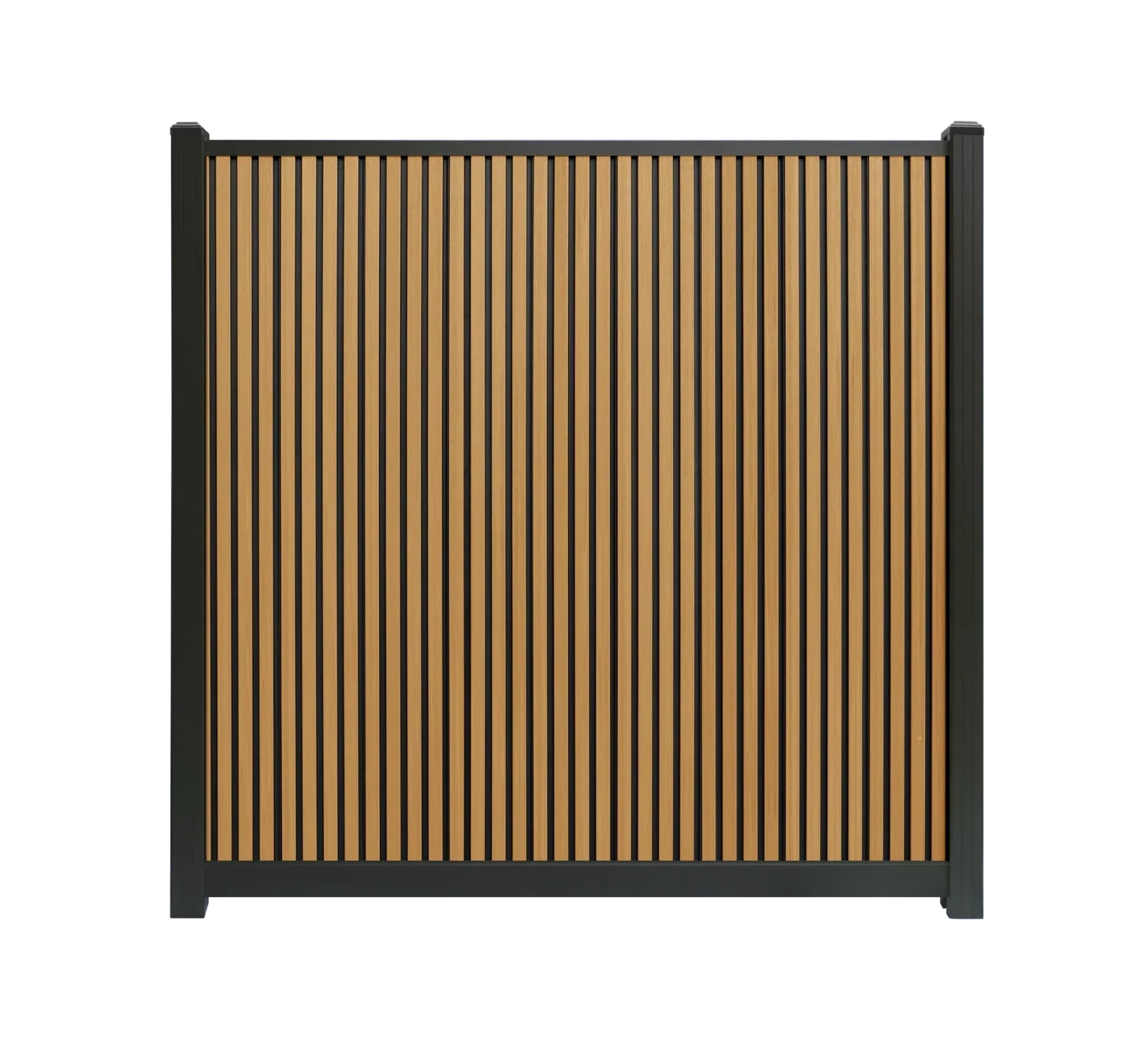 Composiet schutting Rhombus Eiken Verticaal Highlander composiet schuttingen