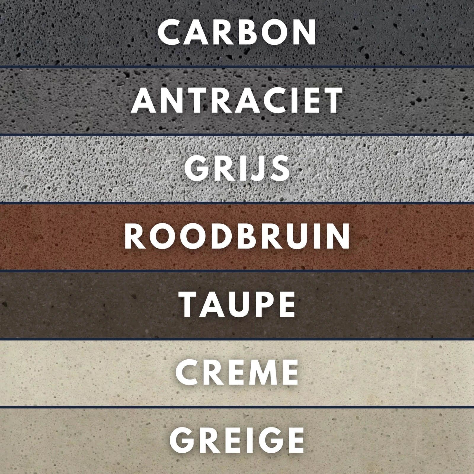ArtiStone Dikformaat 21x8x7cm — Antraciet