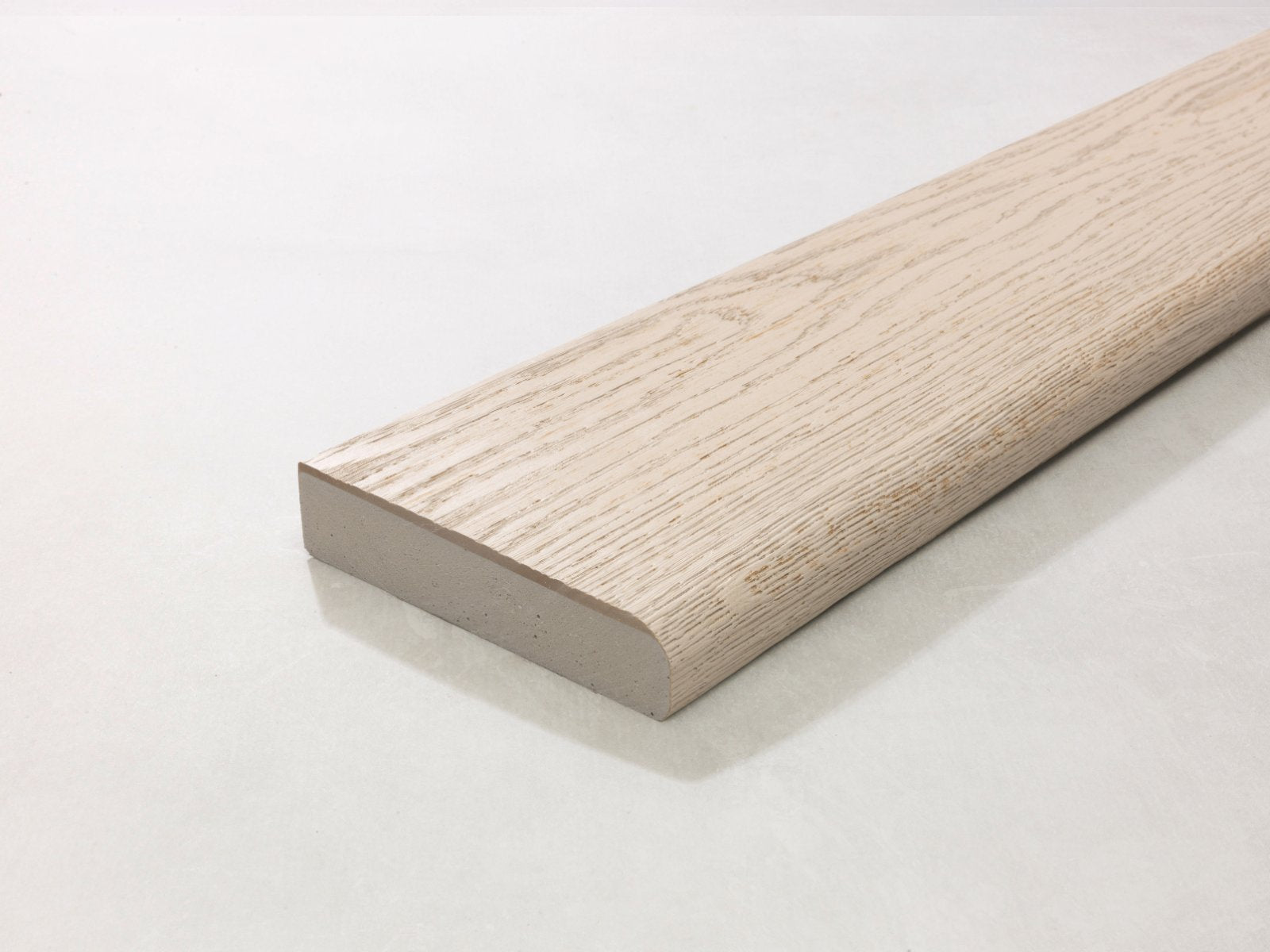 Millboard Bullnose Board Limed Oak 3600x150x32mm