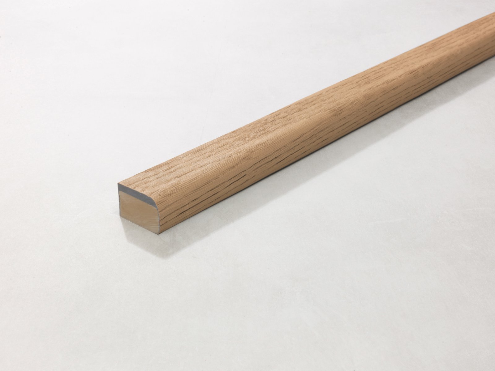 Millboard Bullnose Edging Flex Golden Oak 2400x50x32mm