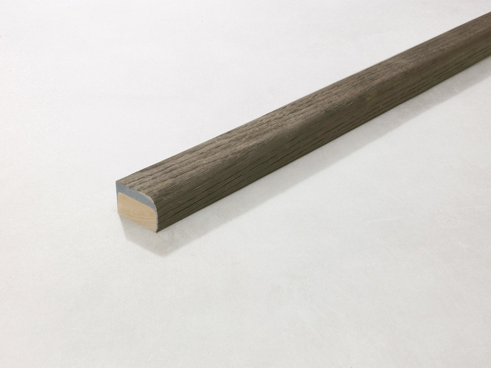 Millboard Bullnose Edging Flex Ebony Grey 2400x50x32mm