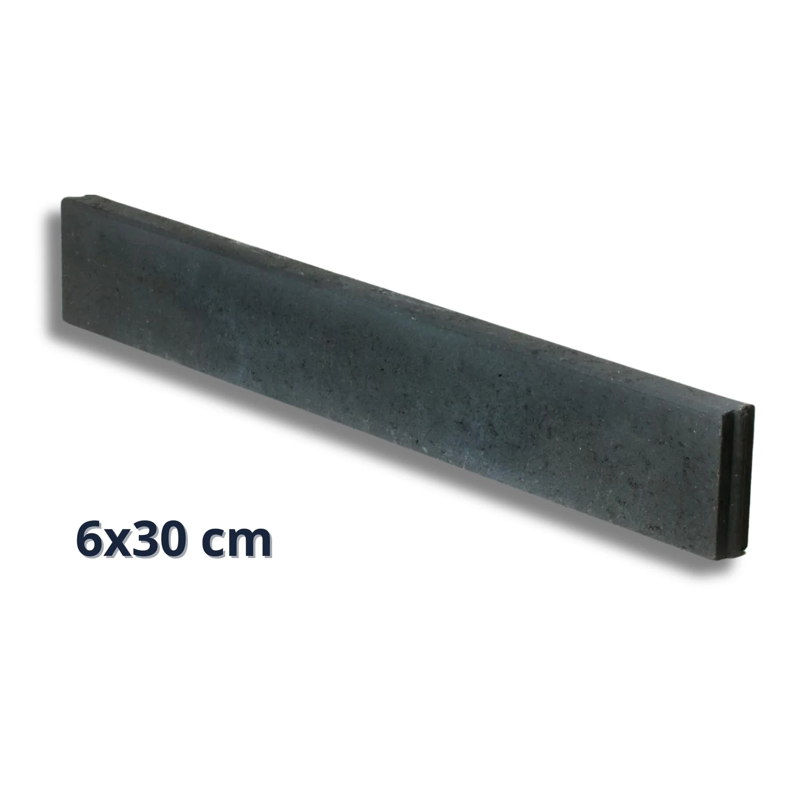 Opsluitband zwart / antraciet 6x30x100