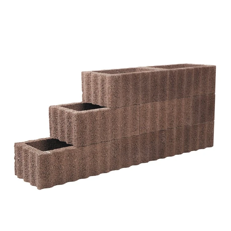 Beplantbare Elementen Rood-Bruin 30x20x20cm