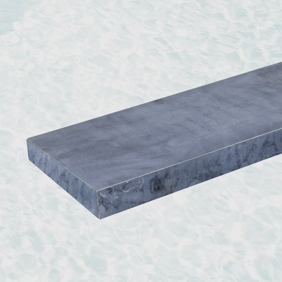Vijverrand Blue Stone Honed Linea 100x20x3cm