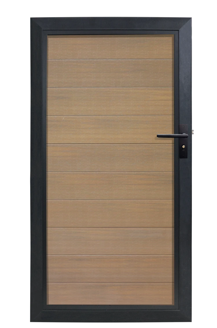 Composiet Tuindeur Teak