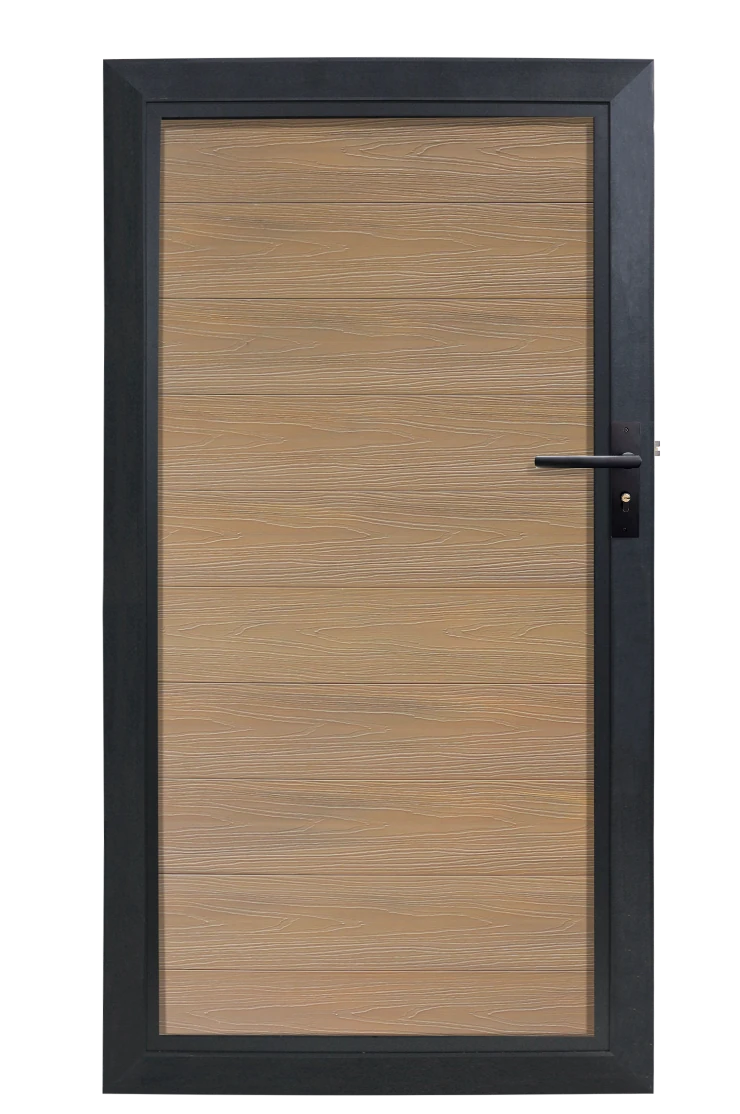 Composiet Tuindeur Teak