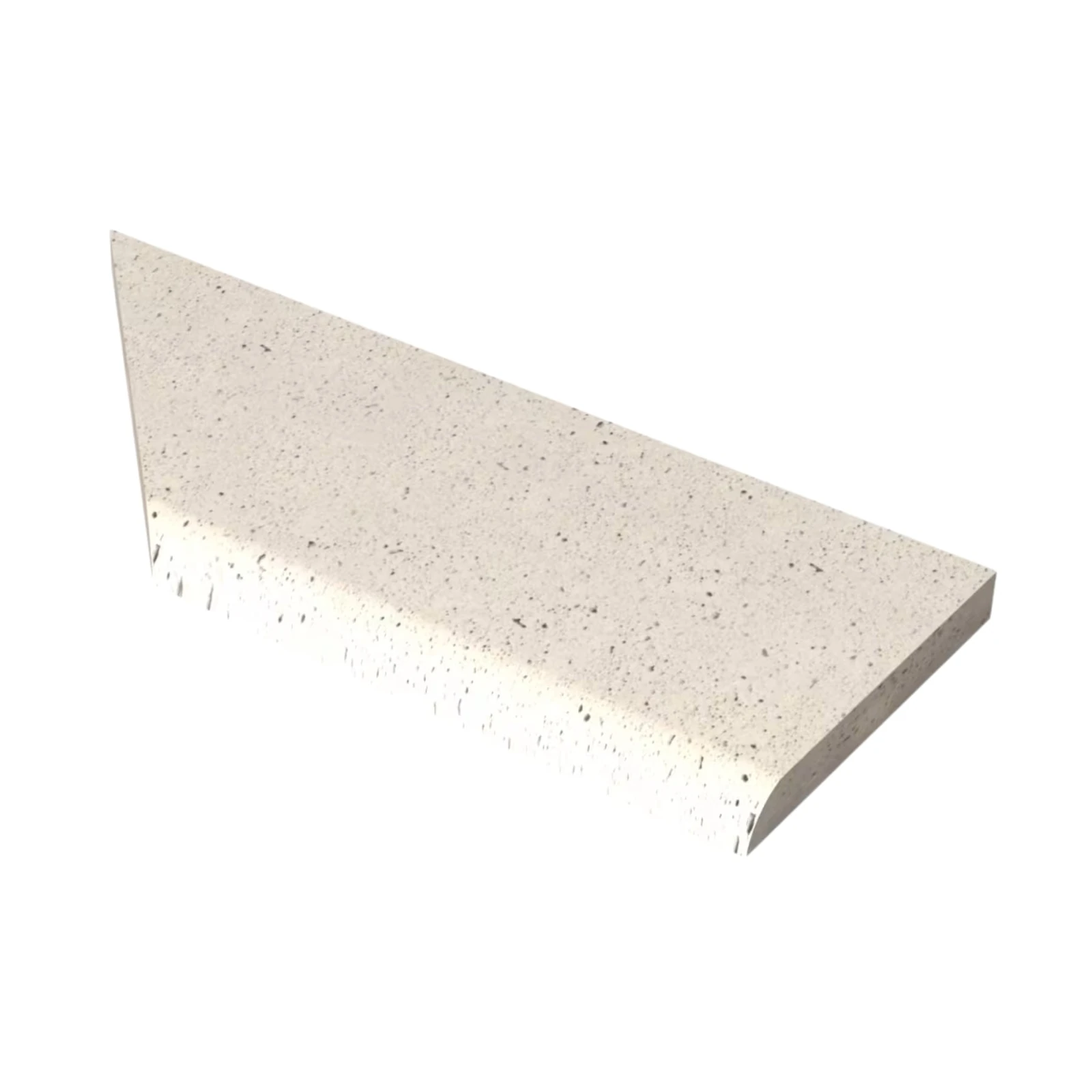 Schellevis Oudhollands Zwembadrand Creme Hoek Links 100/ 40x5x100cm