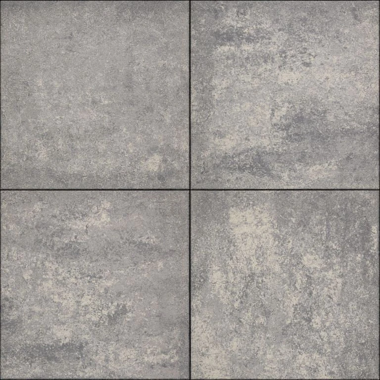 Trippel T 80x80x4 Grezza nuance