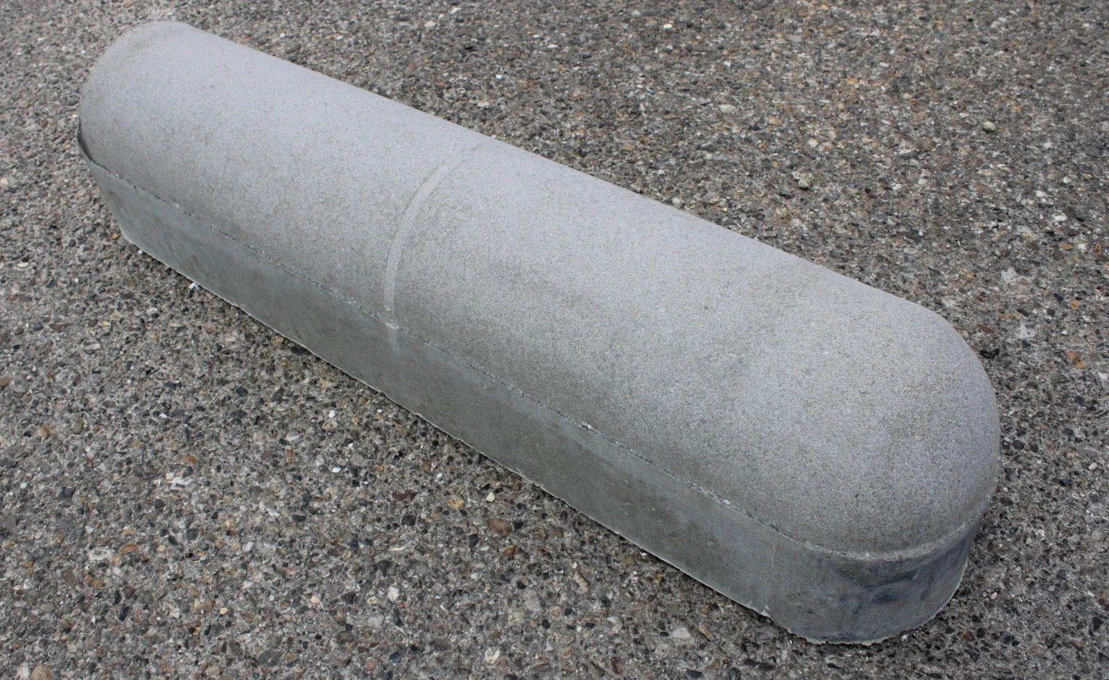 Parkeerstootband 20x20x100 dubbelzijdig 20x20x100cm Grijs