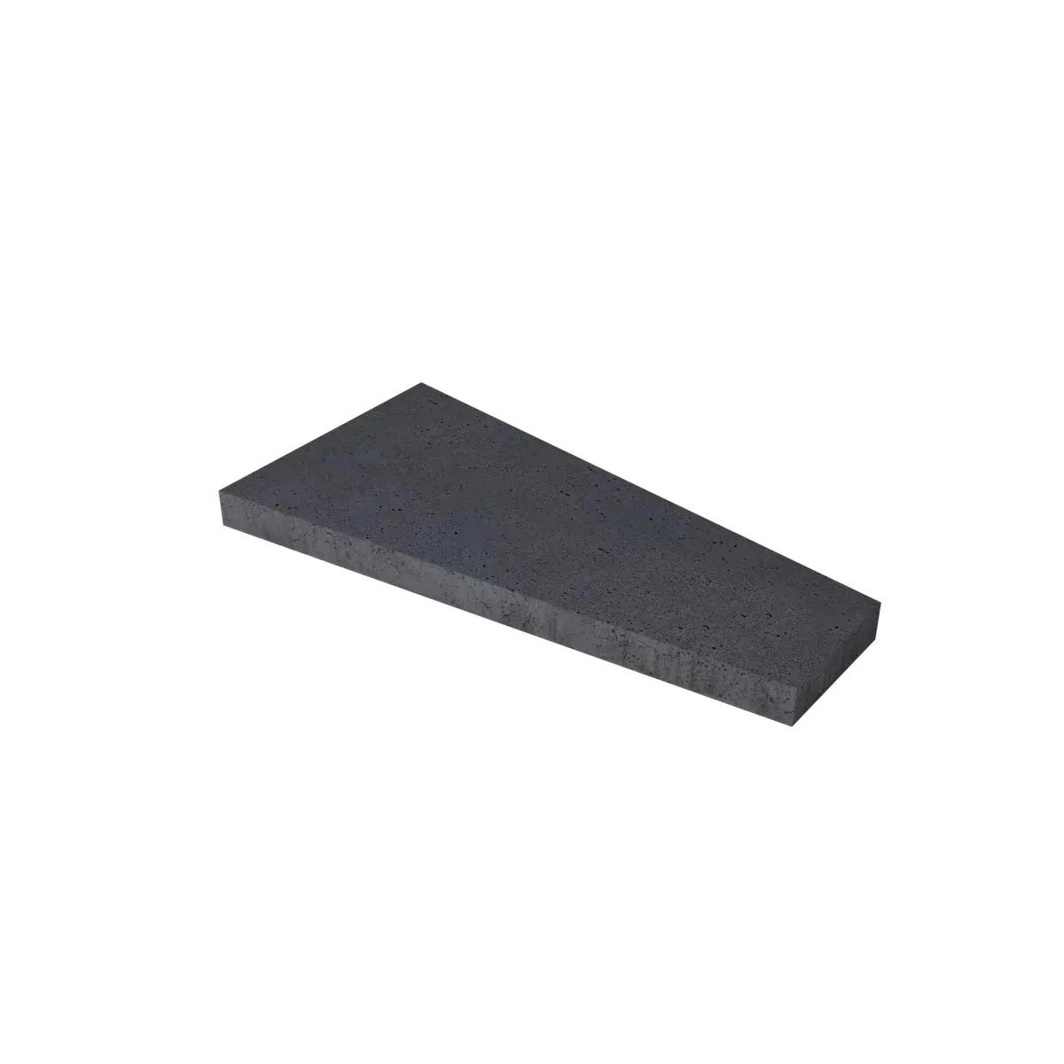 Schellevis Oudhollands trapezium tegel Antraciet 120x60/30x8cm 120x60x8cm