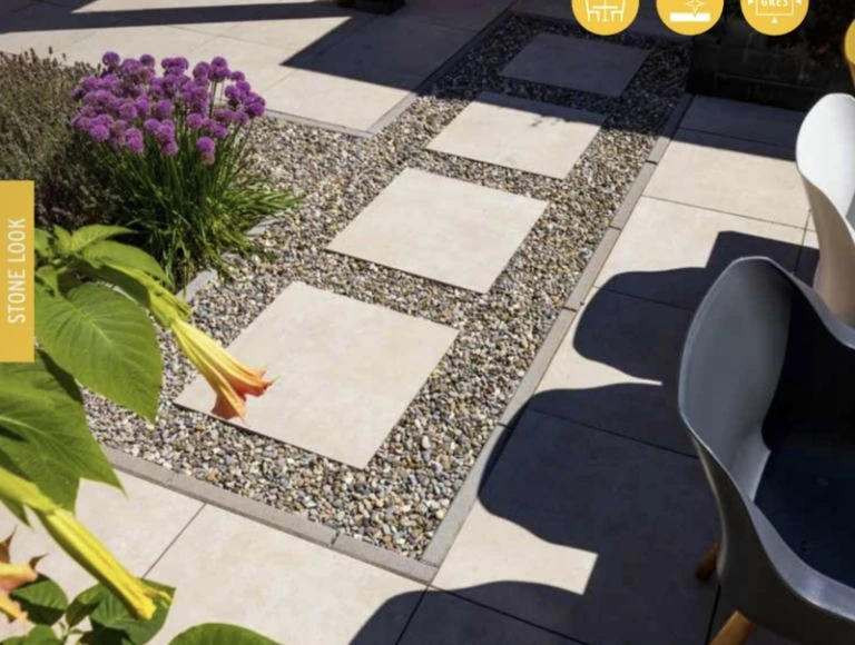 GeoCeramica® Evoque 60x60x4cm Beige