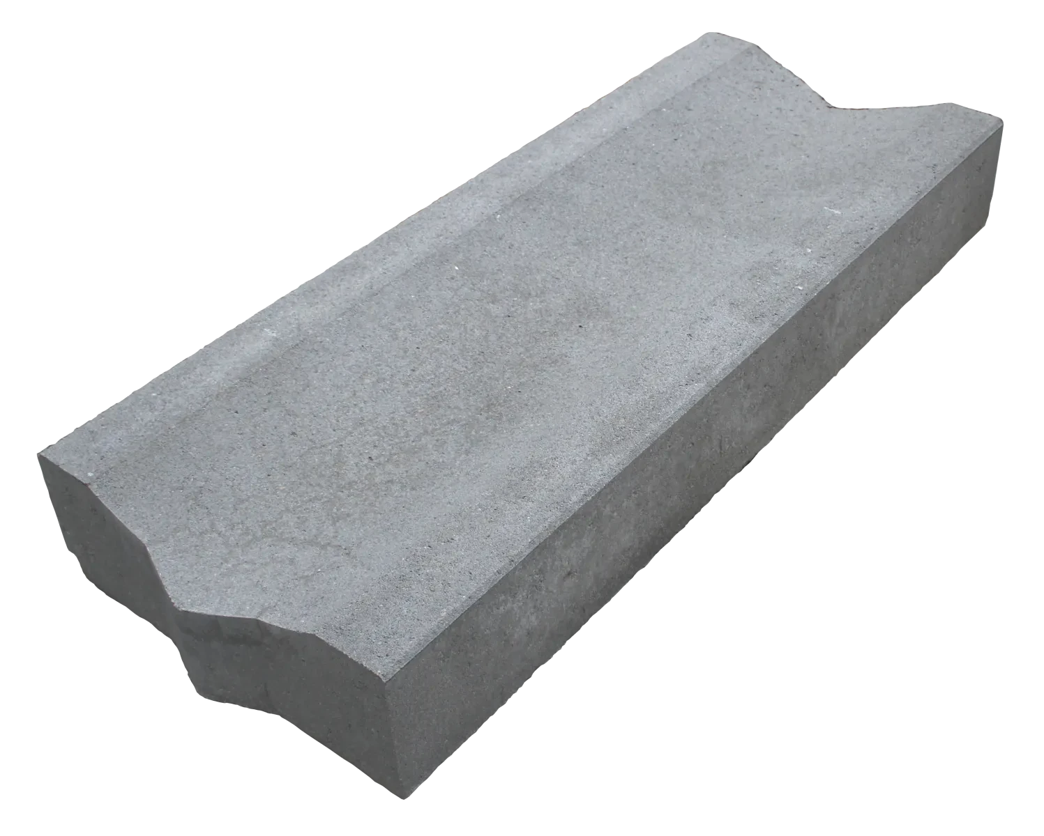 Molgootelement 40x12,5x100 holling is 26/4 grijs