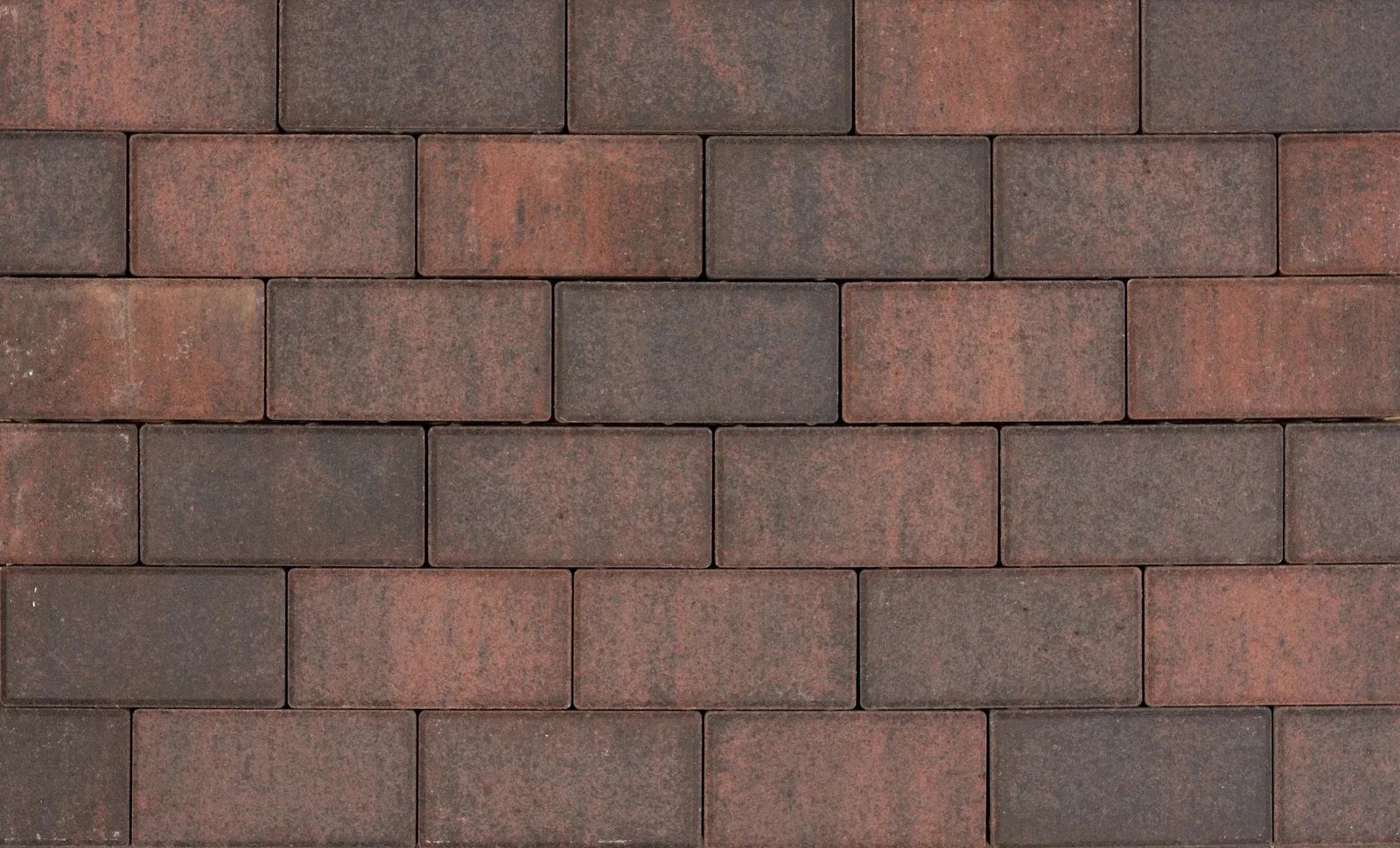 Tremico Betonklinker 7cm Rood/Zwart 21x10,5x7cm Multi