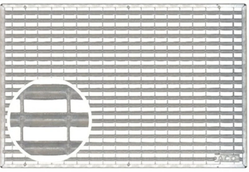 ACO Schraaprooster tbv schoonloper 75x50cm