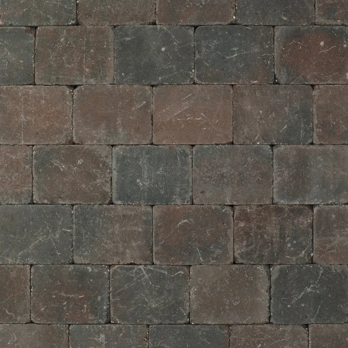 Trommelsteen bruin/zwart genuanceerd 20x15x6cm