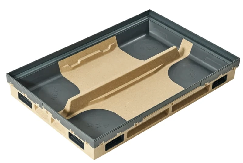 ACO Schoonloperonderbak polymeerbeton 100x50x8cm