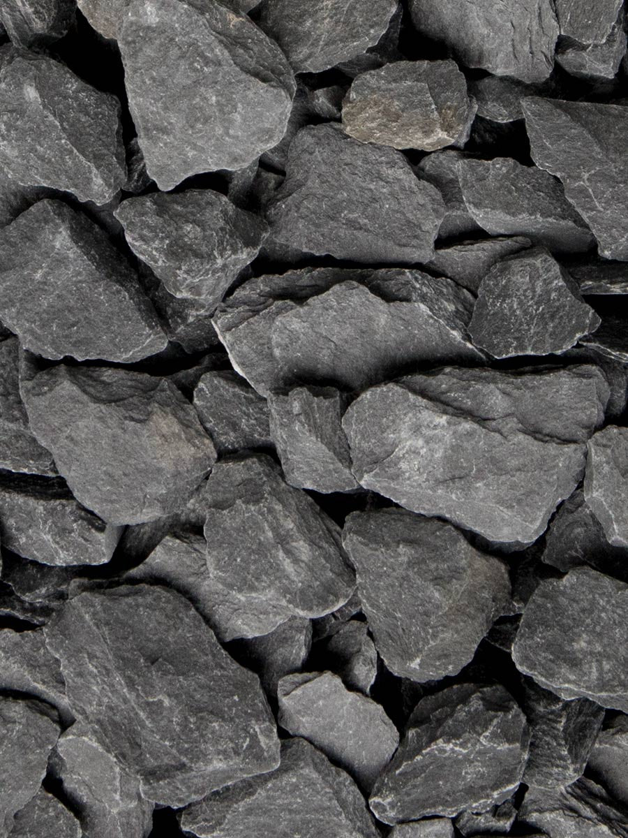 Canadian slate zwart 15/30mm Aggregates International grind & split