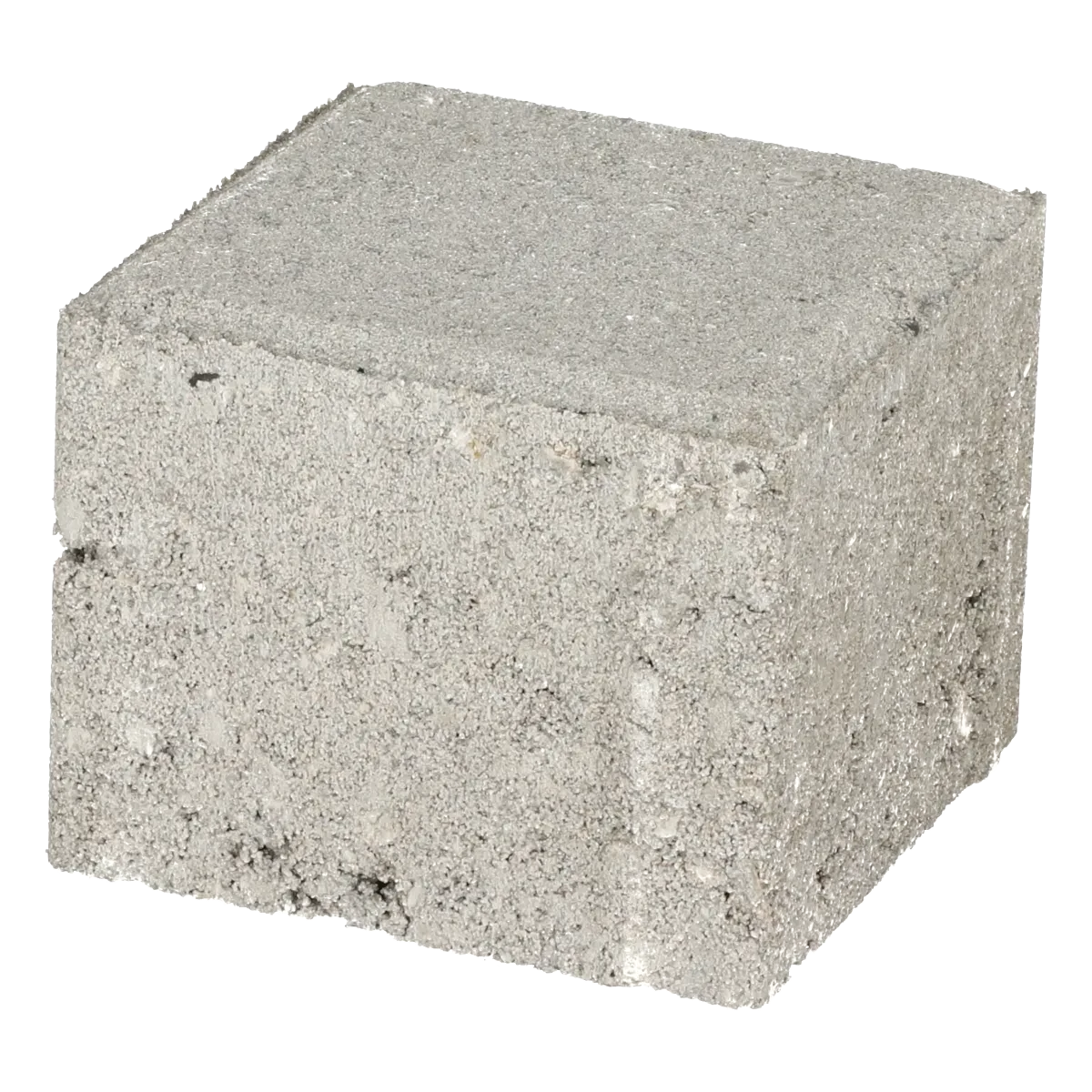 Ecotop Base Halve bss 10,5x10,5x8 normaal facet grijs KOMO PL2 10,5x10,5x8cm Grijs