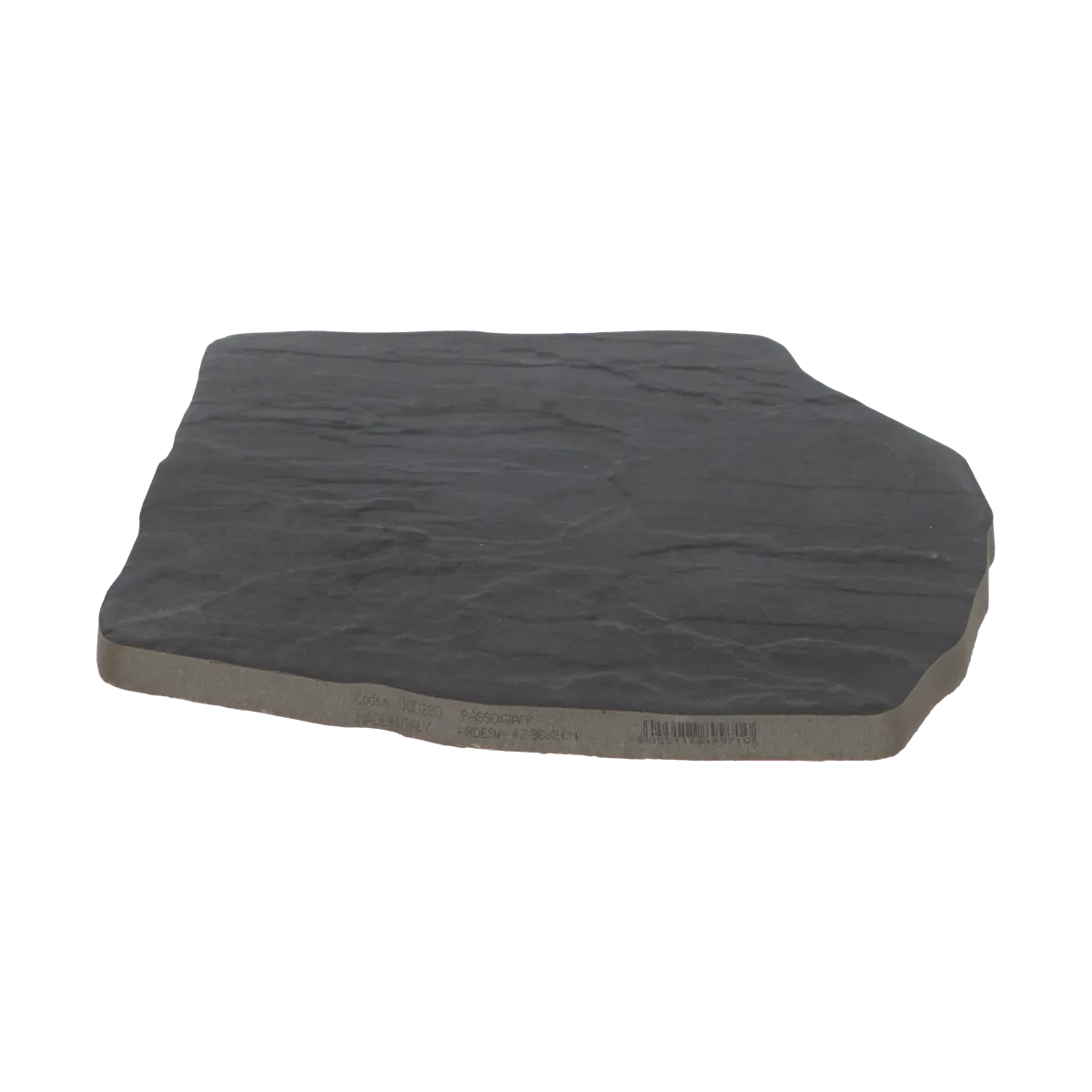 Staptegel Flex Stones Ardesia o 42x36x2cm Zwart