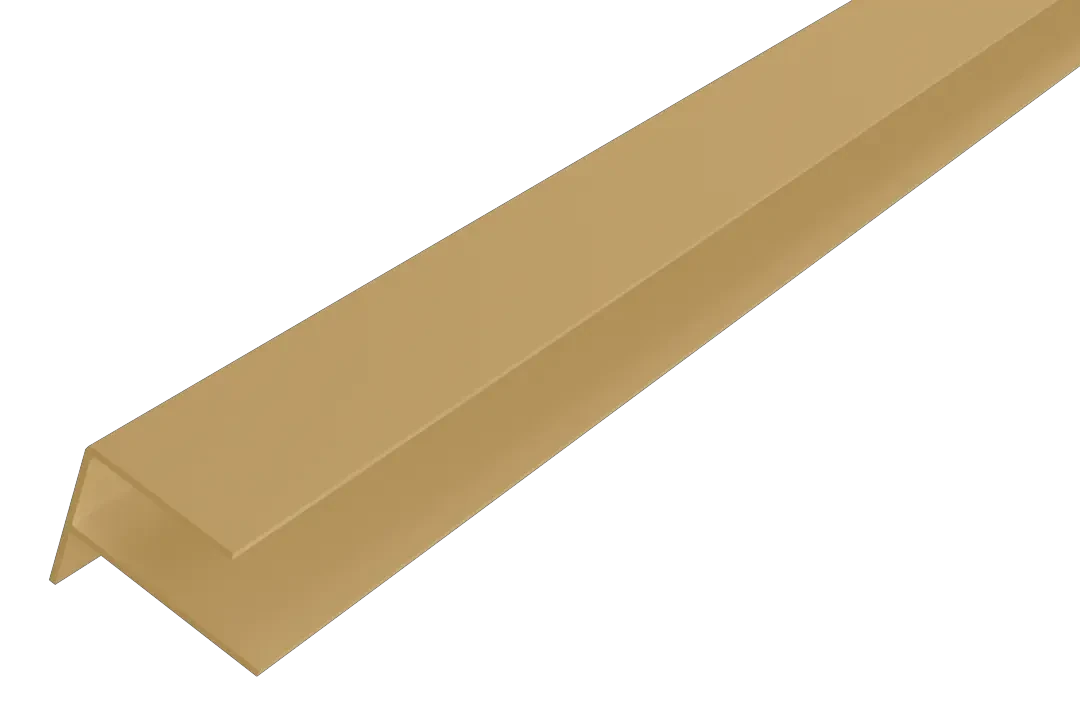 WPC WEO35-60 Alu F-profiel 65x80mm 300cm Ipé 6.5x8x300cm Bruin