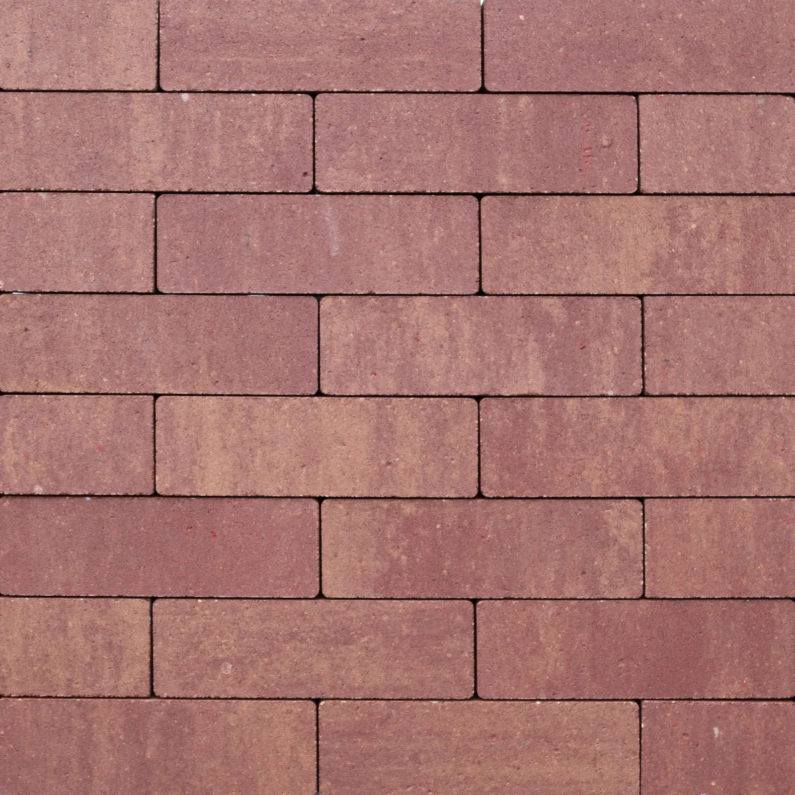 Strackstone Crown GRN+ Dikformaat 21x7x8 vlak wijnrood/oker genuanceerd KOMO PL2 8x7x21cm