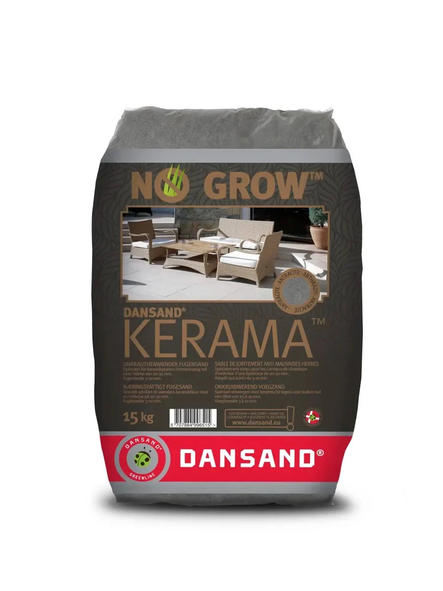 Dansand Kerama 15kg Voegbreedte 3-10mm Grijs