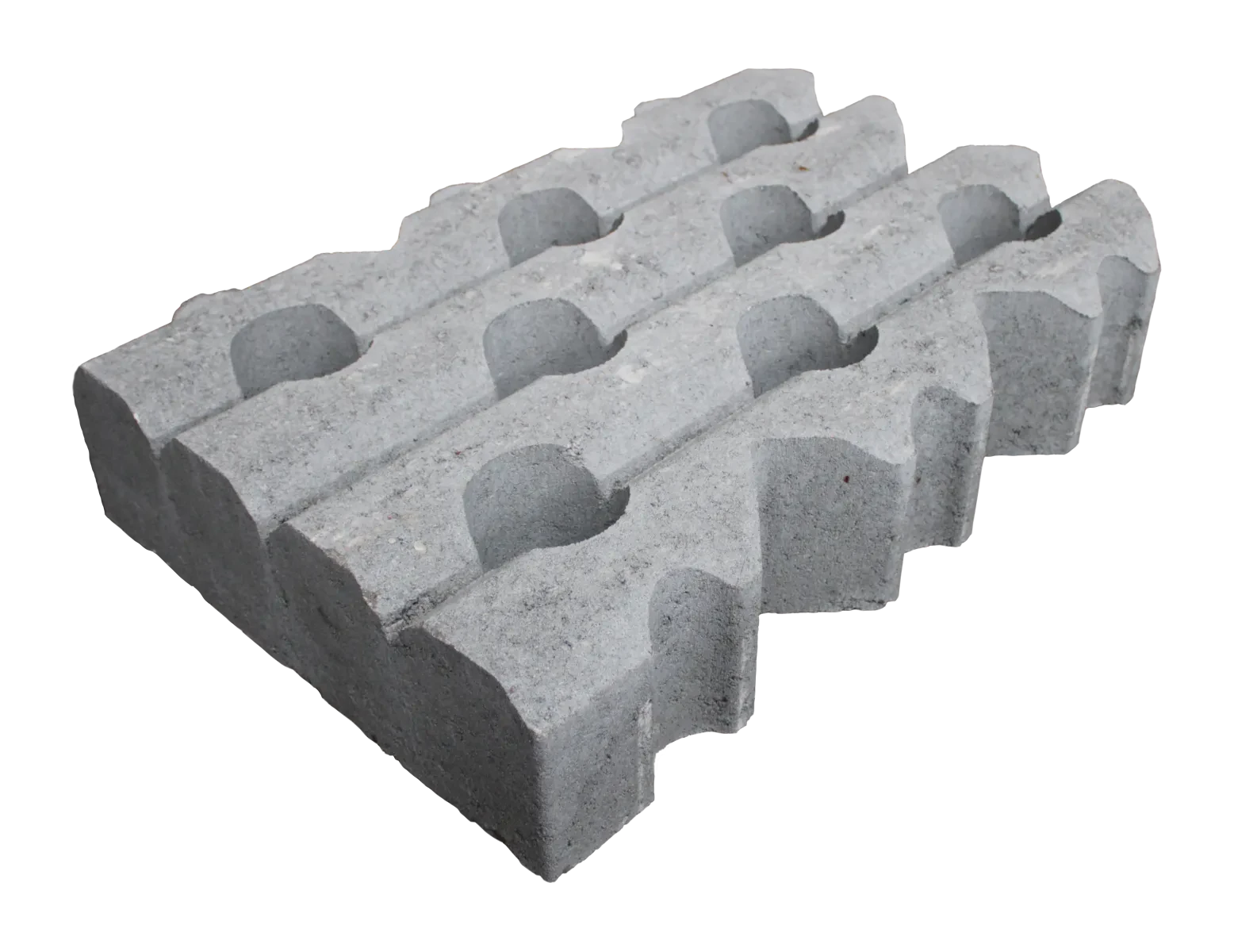 Grasbetontegel type D 40x60x12(40 cm. zijde vlak) K85911 BK15 60x40x12cm