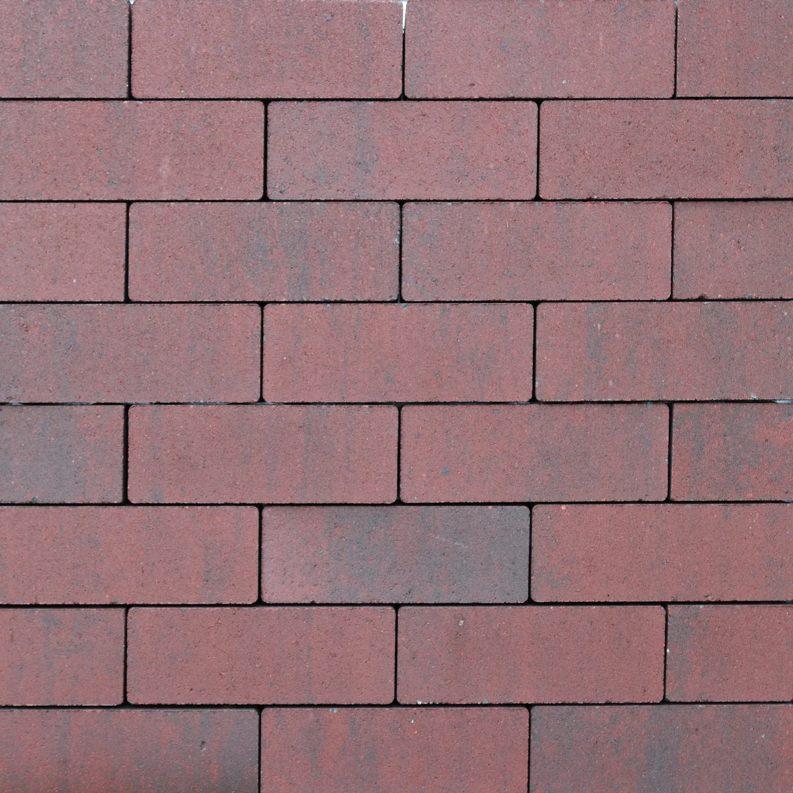 Strackstone Crown GRN+ Dikformaat vlak wijnrood/havanna genuanceerd KOMO PL2 8x7x21cm