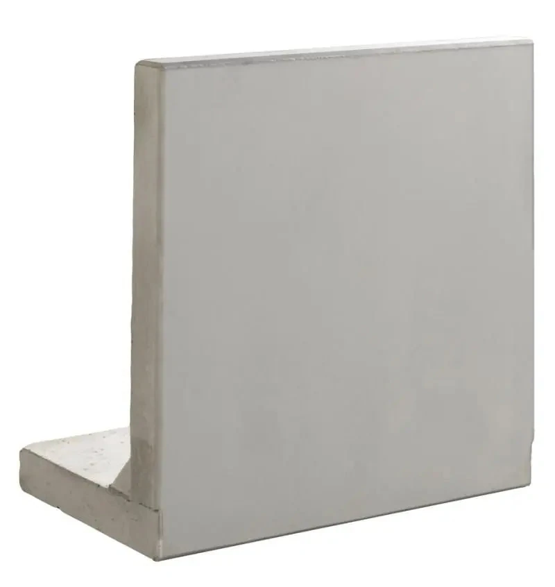 L-Elementx10cm Zichtbeton 100x160x85cm Grijs