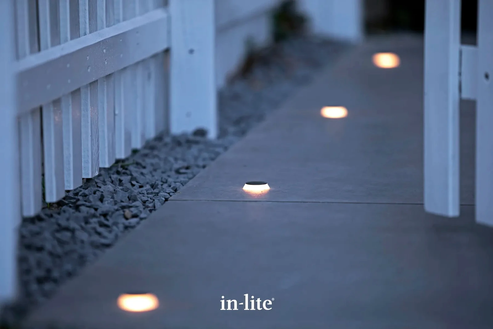 In-Lite Puck 22 LED grondspot 12V - Black - Ø 22mm