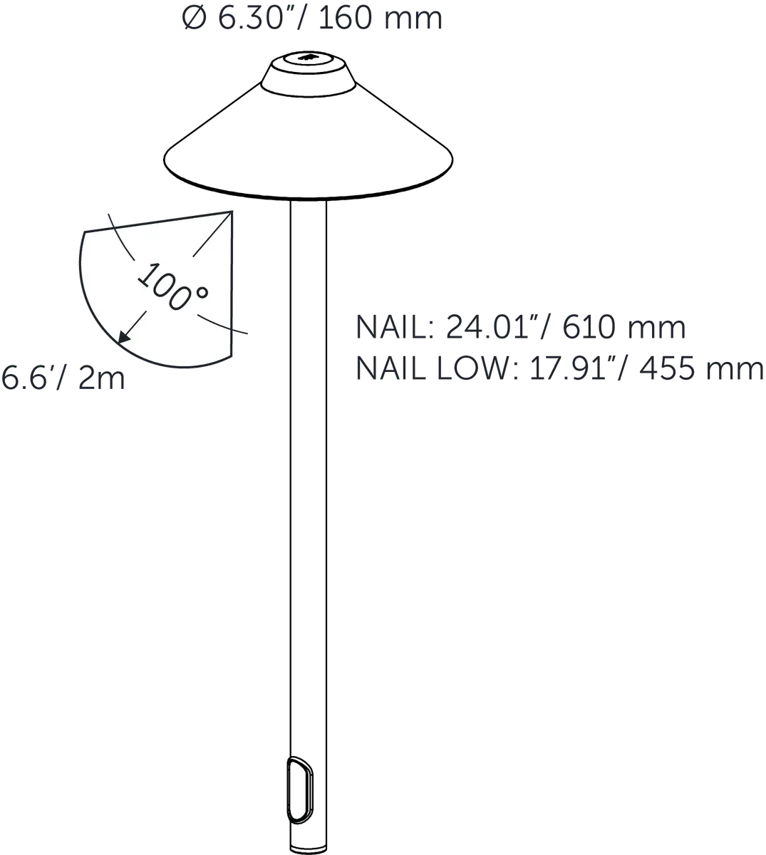 In-Lite NAIL 61cm 12V