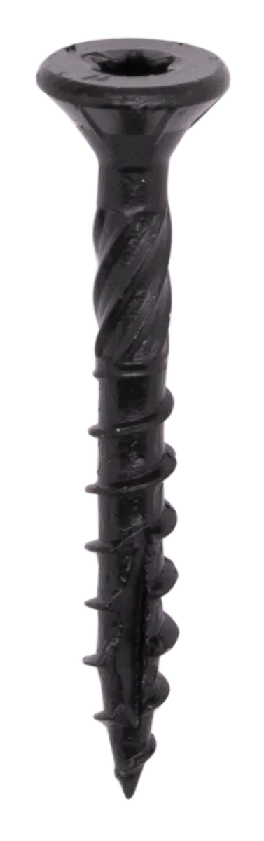Woodies® Ult.Blackline 5x50/30 platverz.kop T25 shield zwart