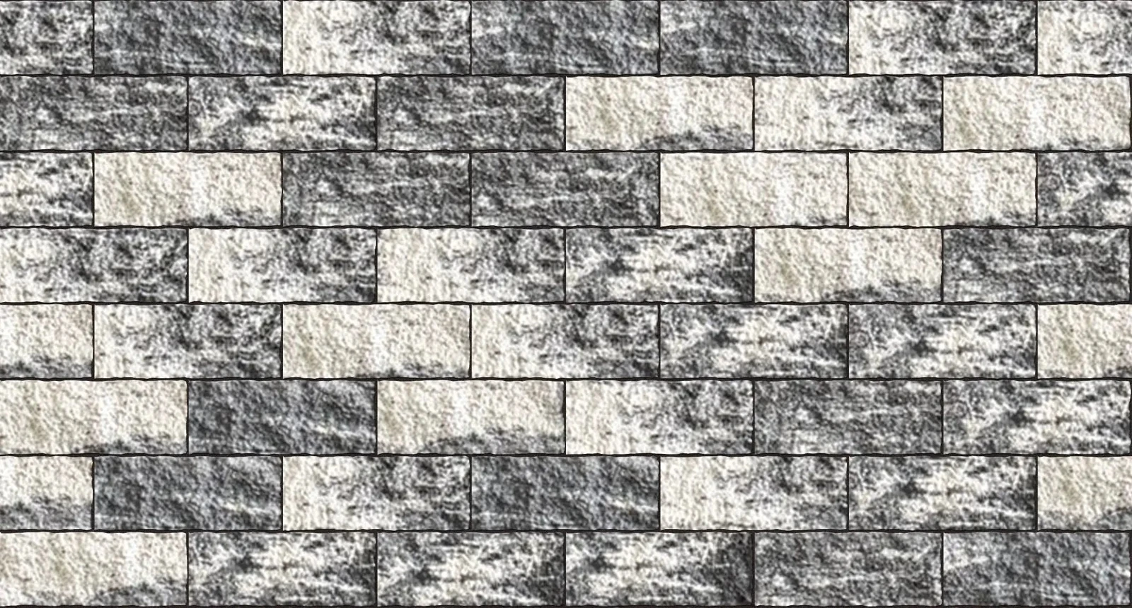 Wallblock TumbleZeeuws Bont 30x12x12cm