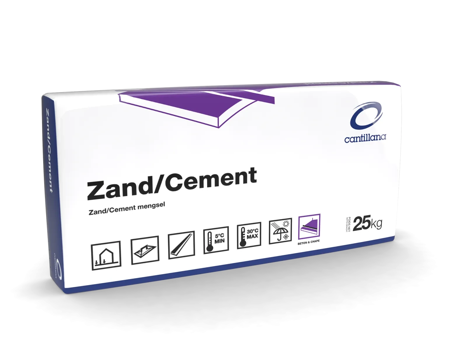 Cantillana Zandcement mortel CT-C12/F2 zak
