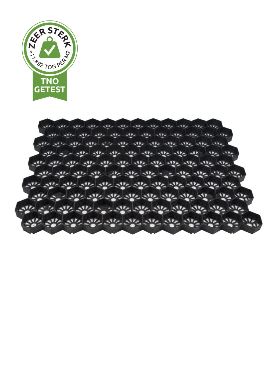 Grindplaten Easygravel® 3XL zwart per m² grindplaat