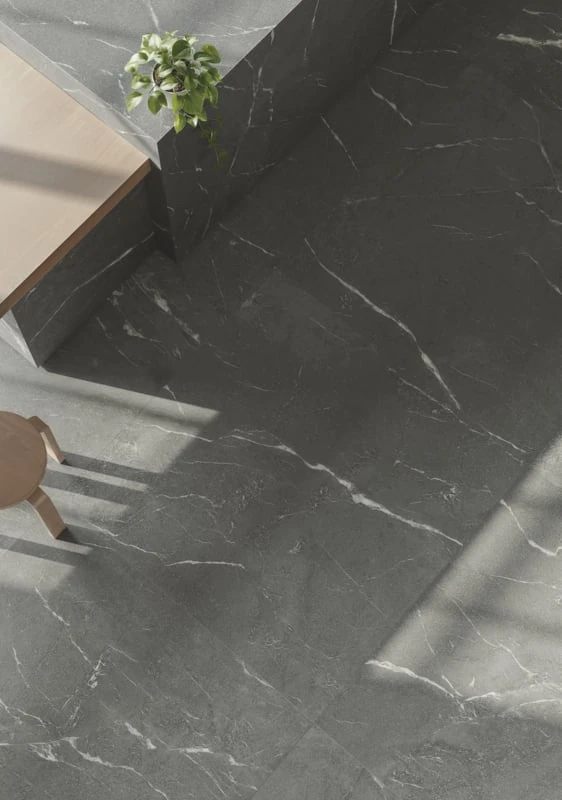 GeoCeramica® The Rock 60x60x4cm Dark Grey