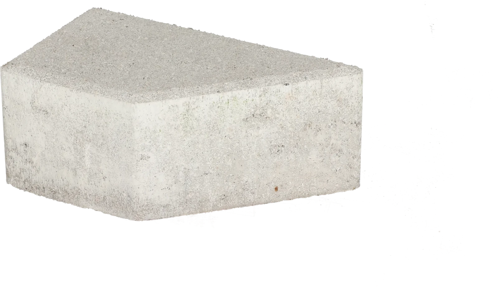 Ecotop Base Kepersteen 8cm tbv 21x10,5 normaal facet grijs PL3 17,5x10,5x8cm Grijs
