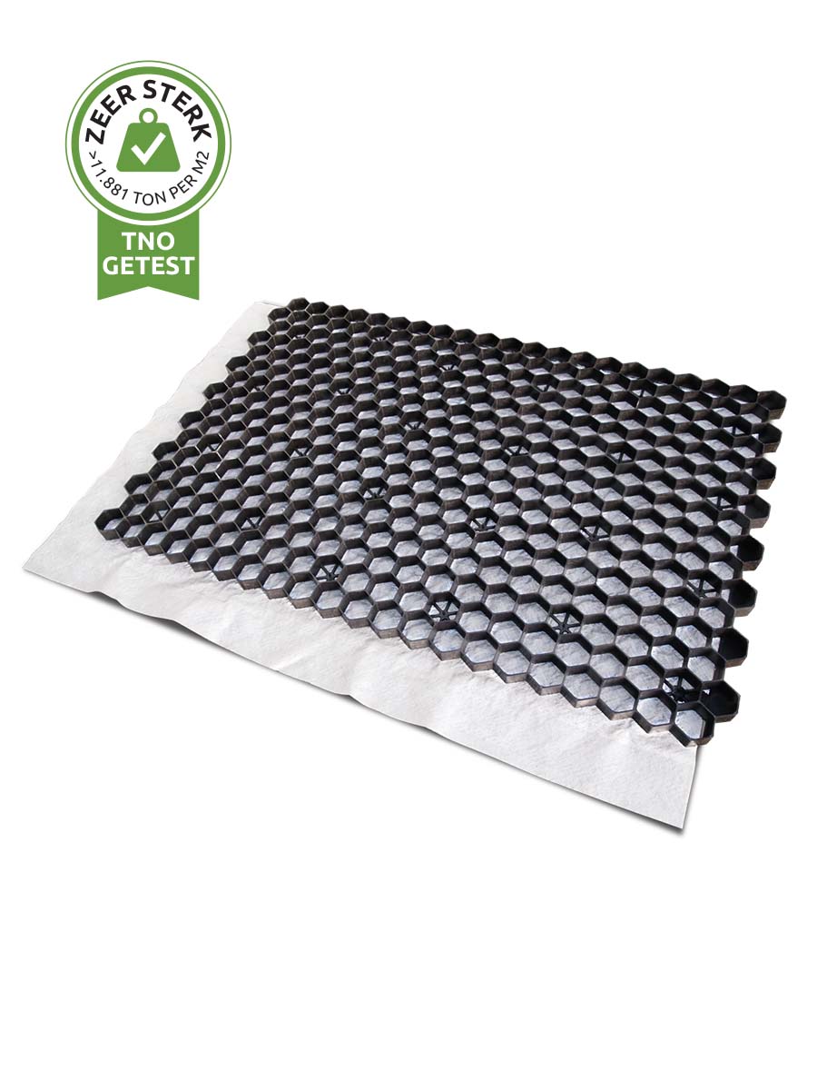 Grindplaten EuroGravel® PRO zwart per m² grindplaat