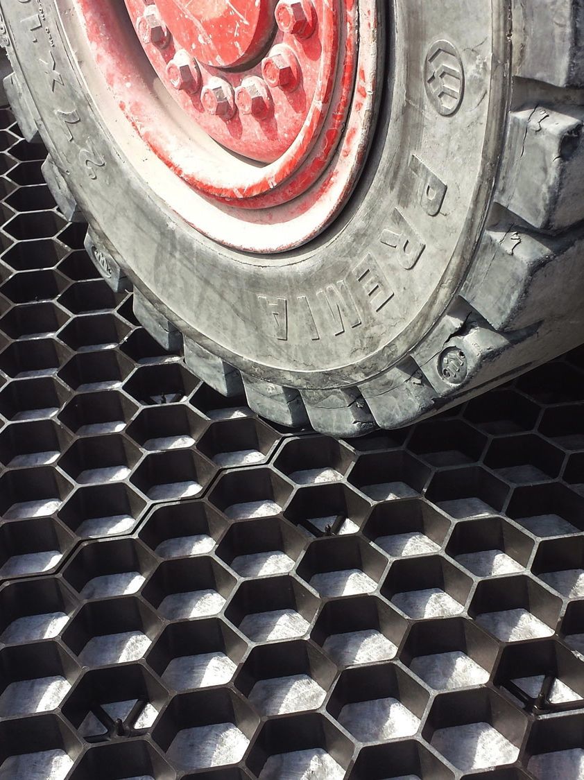 Grindplaten EuroGravel® PRO zwart per m²