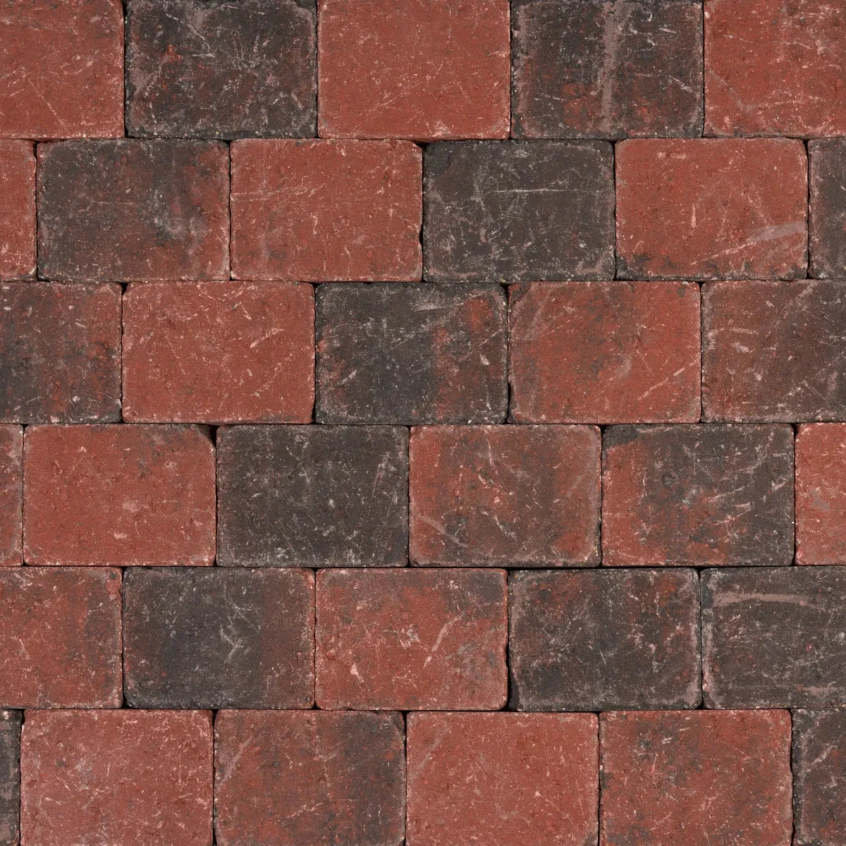 Tambour rood/zwart 20x15x6cm