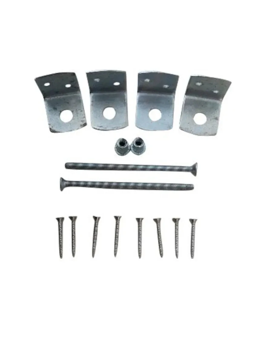 Uni-beslag set GV+schroeven