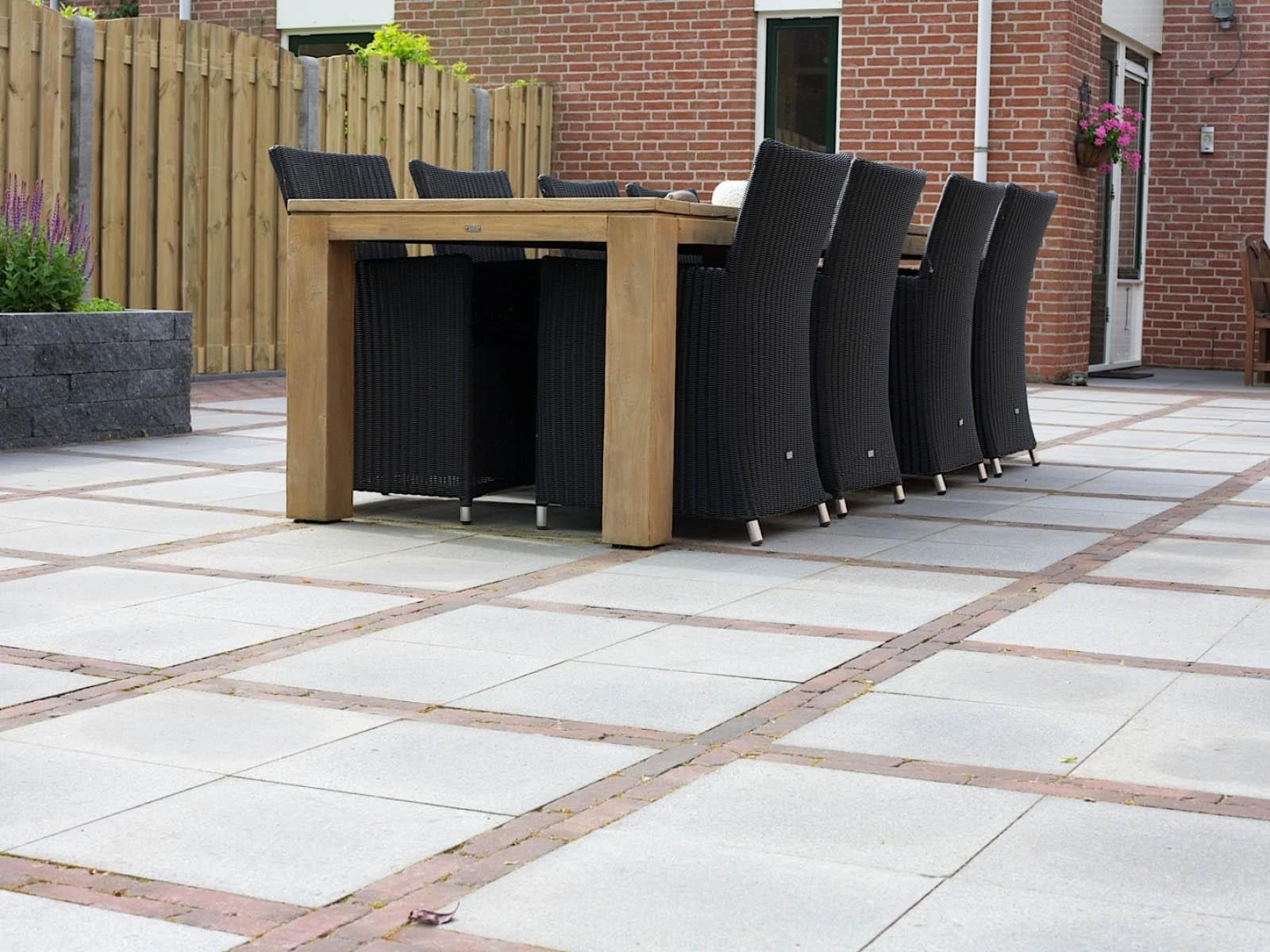 Catrock Zwart 11.5x31 31x11,5cm Stapelstenen Catrock X10 Zwart