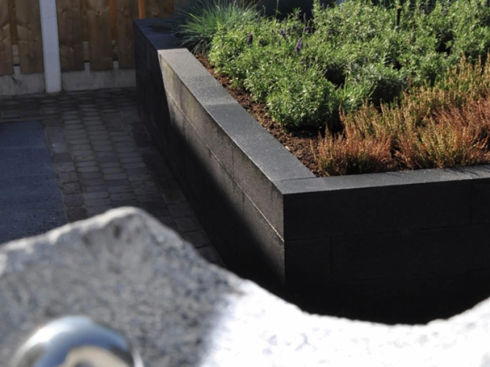 Linia Excellence palissade Nero 10x60 60x10cm