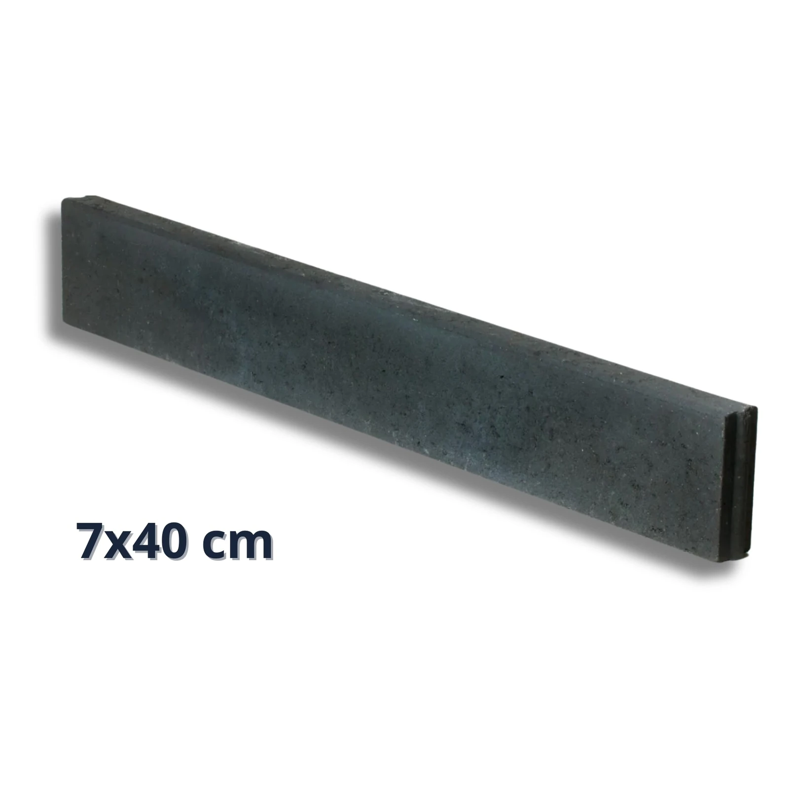 Opsluitband zwart / antraciet 7x40x100